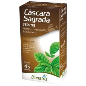 Cáscara Sagrada 380mg 45cápsulas