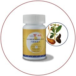 Liu Wei Di Huang Wan 360 pílulas Taimin