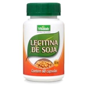 Lecitina de Soja 1g 60 cápsulas
