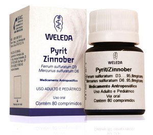 PYRIT/ZINNOBER 80 comprimidos