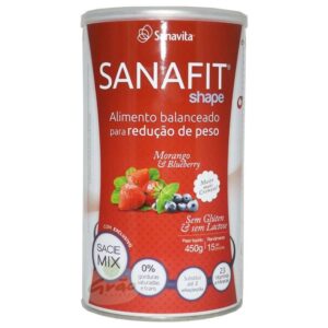 SANAFIT SHAPE MORANGO & BLUEBERRY 450G
