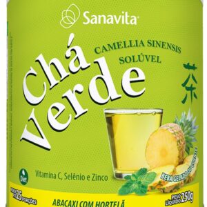 Power Tea Chá verde Abacaxi com Hortelã