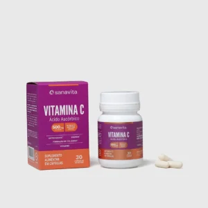 Vitamina C 500mg 30 cápsulas